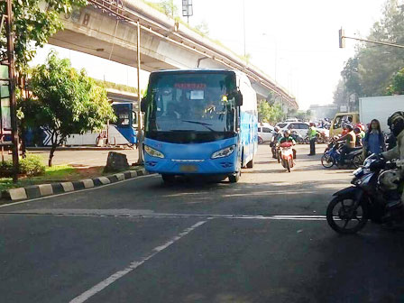 Rekayasa Lalin di Simpang Cengkareng Efektif Urai Kemacetan