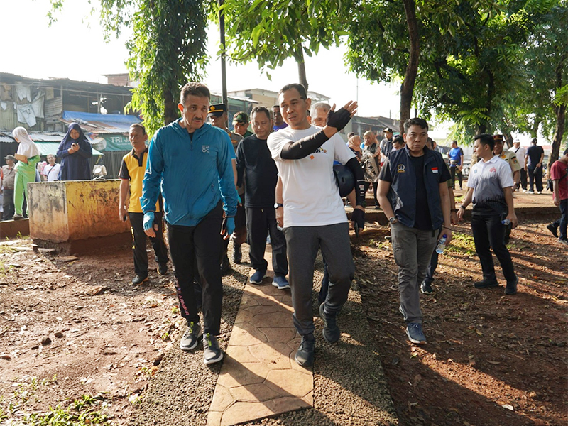 Walkot Jaksel Tinjau Lokasi Manggarai Bersholawat