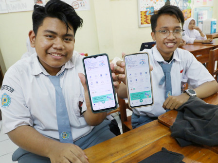JSC Goes To School Kenalkan Aplikasi JAKI Di SMKN 28 Jakarta