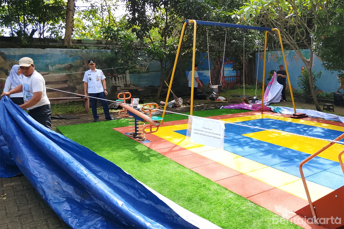 RPTRA Susukan Ceria Dipercantik