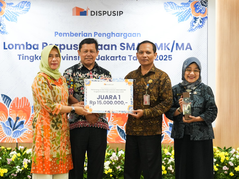 Ini Pemenang Lomba Perpustakaan SMA/SMK/MA Tingkat Provinsi Tahun 2025