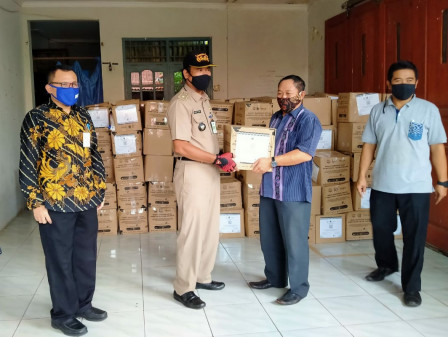 3.538 Paket Sembako Didistribusikan di Kelurahan Cilangkap