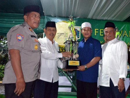 Tanjung Barat Raih Juara Satu Festival Bedug 