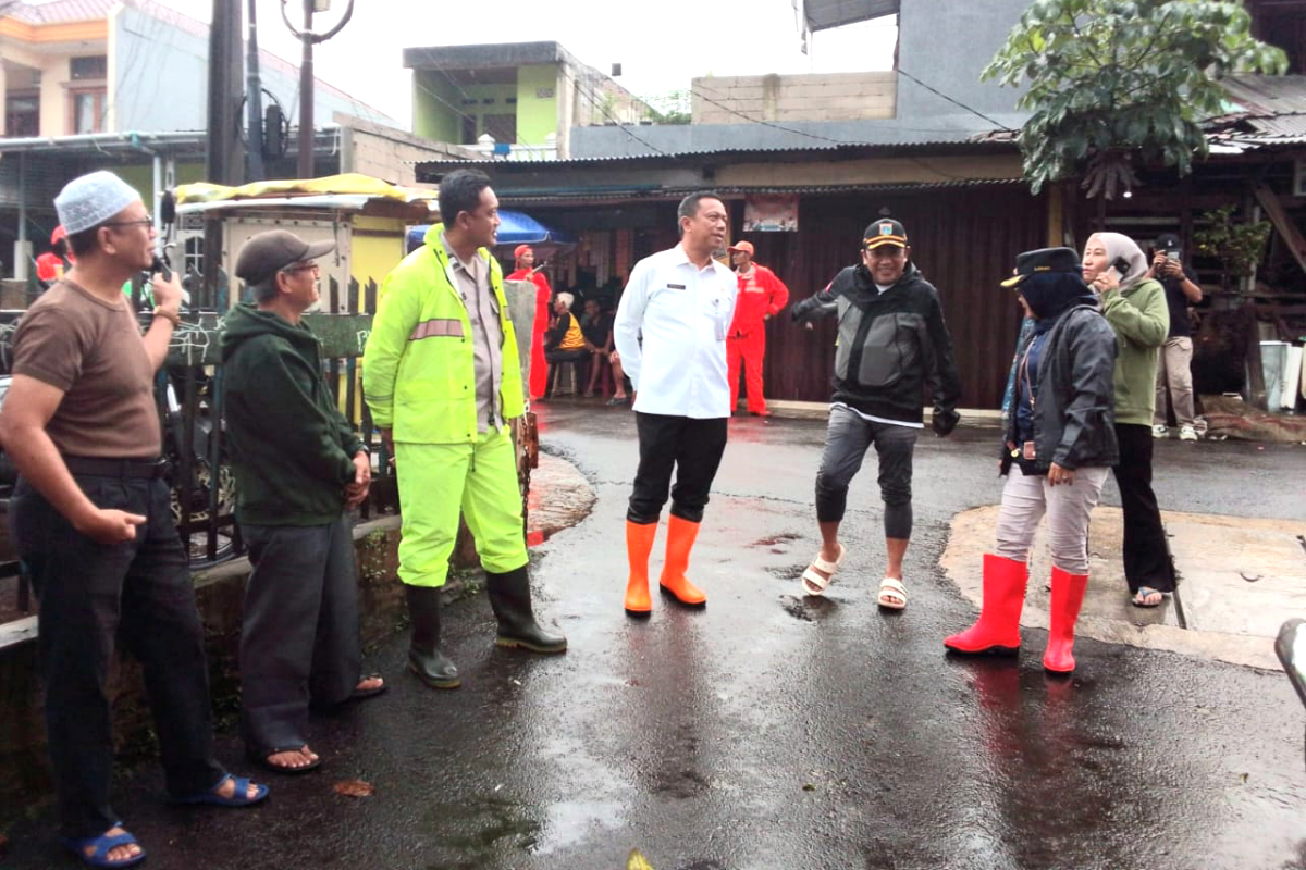 Munjirin meninjau lokasi genangan di wilayah Pinang Ranti