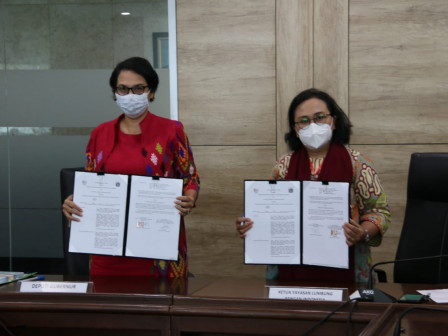 Pemprov DKI - Yayasan Lumbung Pangan Indonesia Lanjutkan Kerja Sama Ketahanan Pangan bagi Kelompok R
