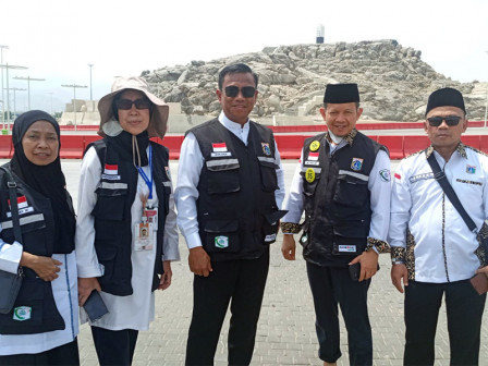 Amirul Hajj DKI Jakarta Tinjau Persiapan Wukuf di Arafah