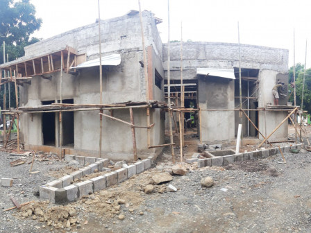 Pembangunan Kantor TPU Pondok Ranggon Capai 50 Persen 