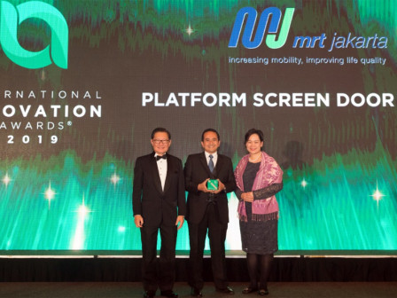 MRT Jakarta Kembali Raih Dua Penghargaan
