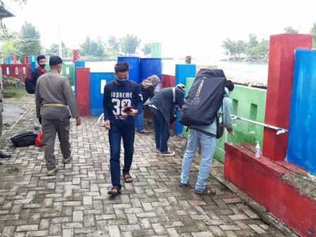 Dishub Pasang 14 Sarana Cuci Tangan di Area Pelabuhan Pulau Tidung