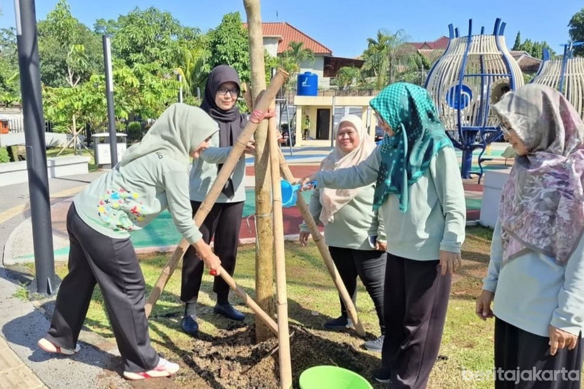 Tahun Lalu, Sudin Tamhut Jaksel Tanam 1.099 Pohon 