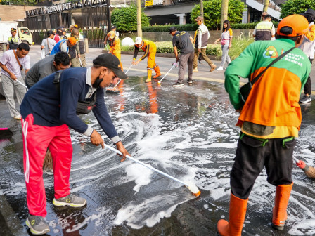 Pemkot Jakpus Terus Benahi Jalur Lintasan Jakim 2024