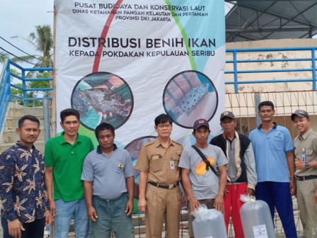  Dua Kelompok Pembudidaya Ikan Dapat 2.000 Bibit Ikan Kakap 