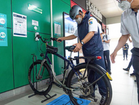 MRT Jakarta Sediakan Akses Sepeda Nonlipat di Tiga Stasiun 