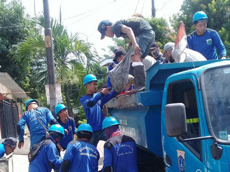 Atasi Genangan dan Banjir, Sudin SDA Jaksel Siagakan 436 Satgas