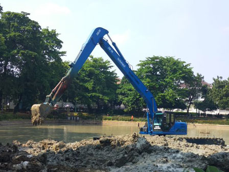 Situ Lembang Menteng Akan di Pasang Service Aerator