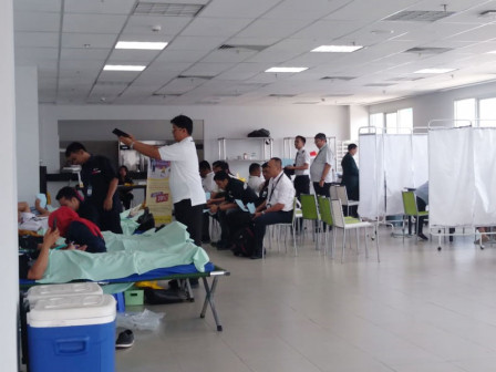 Donor Darah Digelar di Depo MRT Lebak Bulus