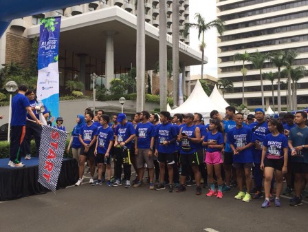 Peringati Hari Air Sedunia PT PAM Jaya Gelar Run For Water