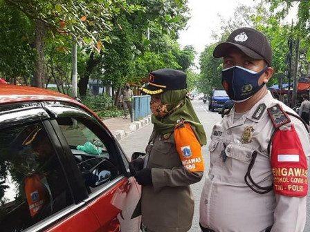  201 Warga Melanggar PSBB di Jakarta Utara Dikenakan Sanksi