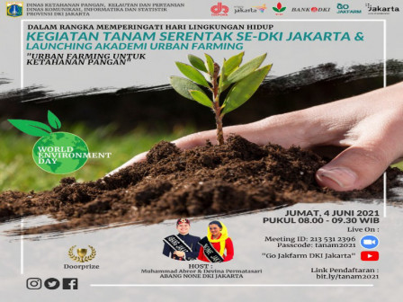 Yuk Berkolaborasi Ikut Tanam Serentak se-DKI Jakarta 