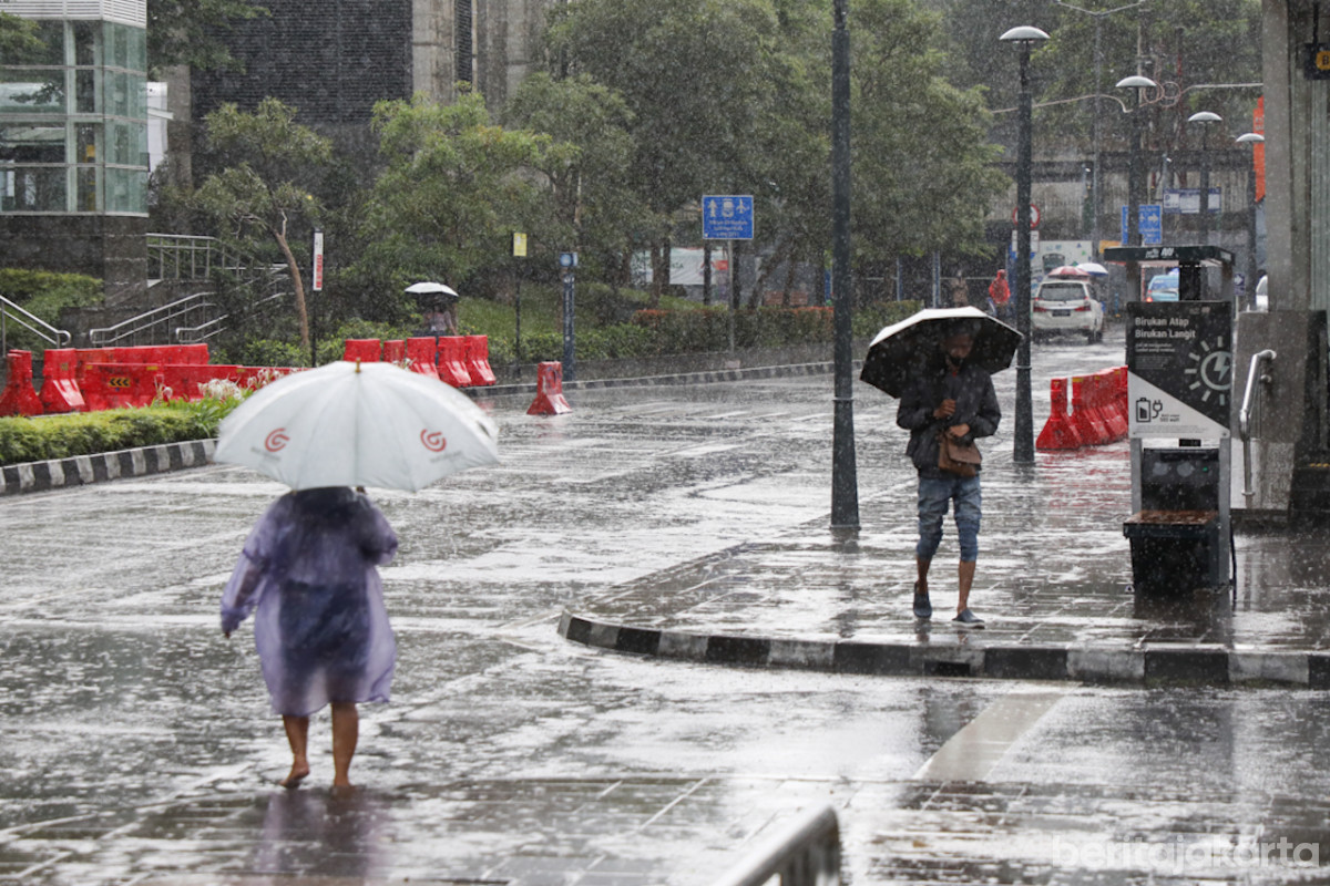 Hujan Diprakirakan Guyur Jakarta