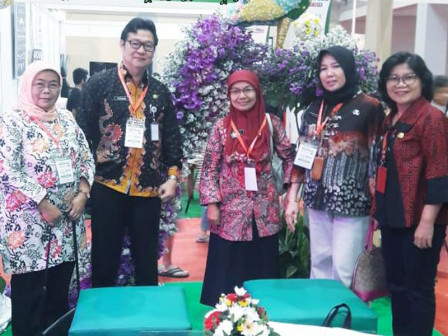 Stan Dinas KPKP di Indonesia Agrofood Expo Raih Juara 1