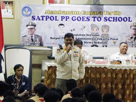  Satpol PP Jakpus Gelar Satpol PP Satpol PP Goes To School