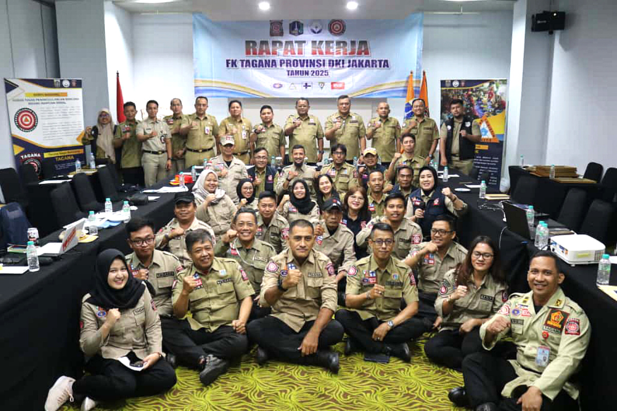 Rapat kerja pengurus Tagana Provinsi DKI Jakarta