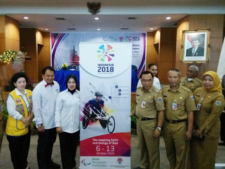 Wali Kota Jakut Sosialisasikan Asian Para Games 2018 