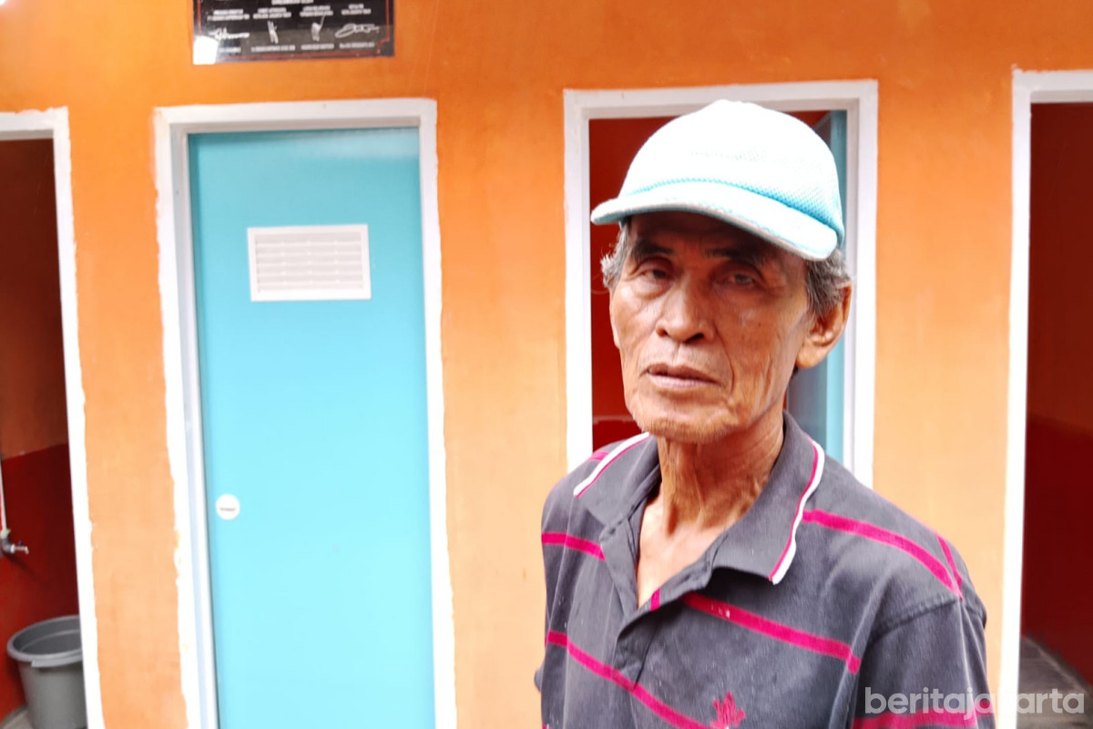 Rohman Senang Ada MCK Komunal di Lingkungannya 
