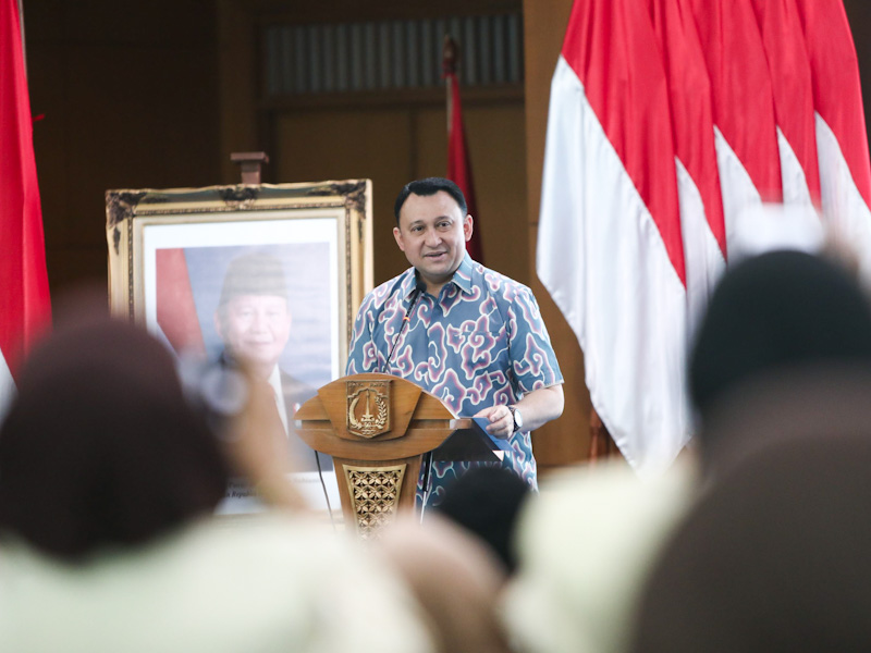 Pemkot Jakut Adakan Pembinaan Peningkatan Pekerja Sosial Masyarakat