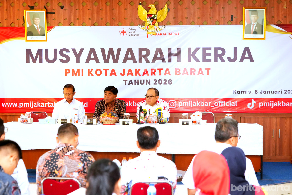 PMI Jakbar menggelar Musyawarah Kerja Tahun 2026