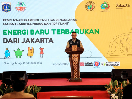 Gubernur Anies Lakukan Praresmi RDF Plant Terbesar di Indonesia