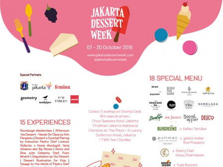 Ayo ke Pameran Jakarta Dessert Week 2019