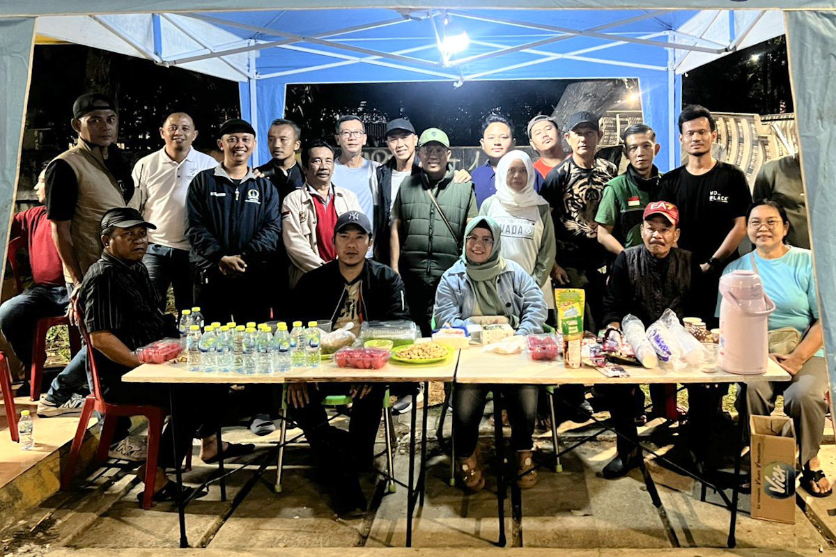Posko Jaga Jakarta di Jalan Gunung Sahari Raya