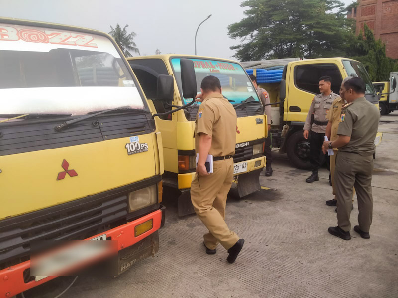 Dinas LH Ungkap Tiga Truk Pembuang Tinja Sembarangan 