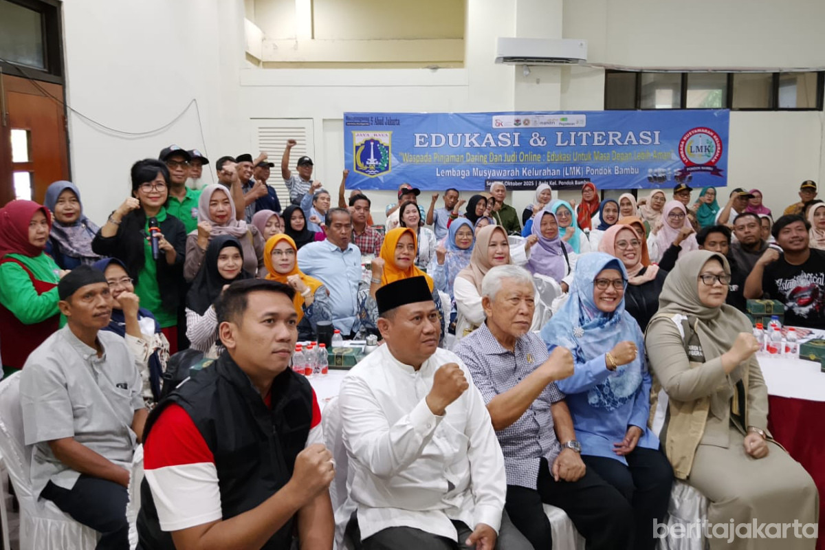 Para Peserta Edukasi Waspada Pinjaman Online dan Judi Online