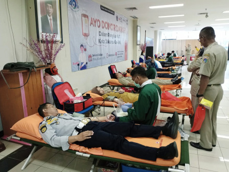 Aksi Donor Darah Sambut HUT Jakarta Pemkot Jakut Digelar 2 Hari