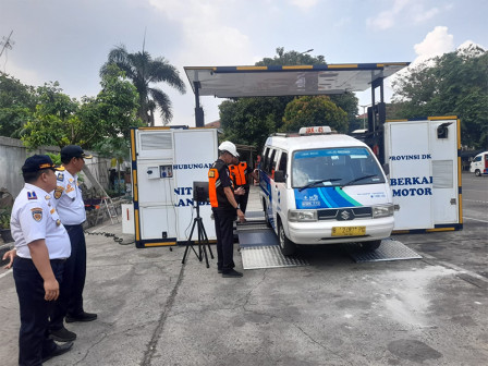  Layanan Uji Kir Keliling Digelar di Terminal Ragunan 