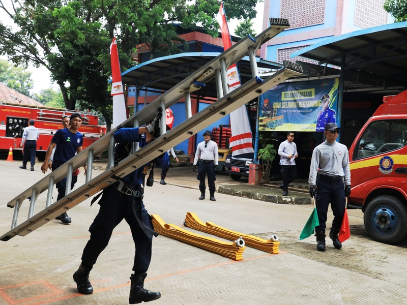 18 Tim Ikuti Jakarta Fire Fighter Challenge Braveheart