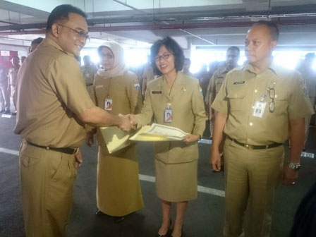 Petugas P3S Jakpus Dapat Penghargaan Dari Dinas Sosial DKI Jakarta