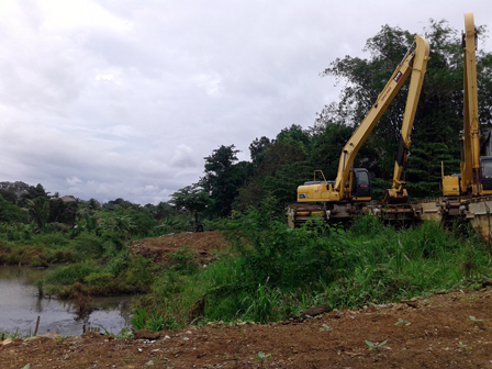 Waduk Brigif Di Jagakarsa Terbengkalai