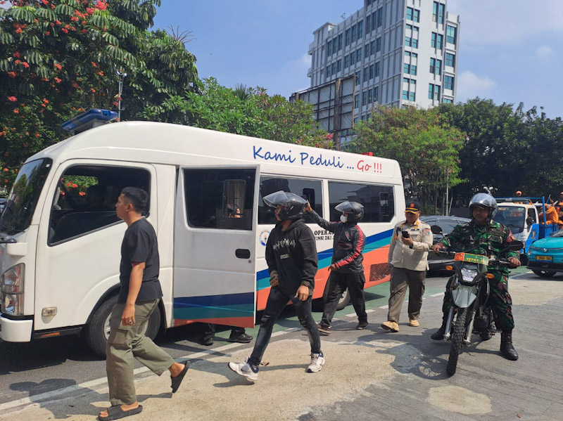 Operasi Tertib di Menteng Jangkau Lima Jukir LIar 