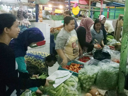  Jelang Ramadan, Pembeli di Pasar Santa Melonjak 