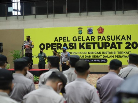 Pemkot Jakut dan Kepolisian Gelar Apel Operasi Ketupat