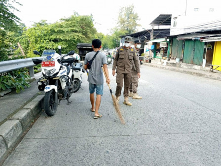 32 Pelanggar Ditindak di Kecamatan Cengkareng