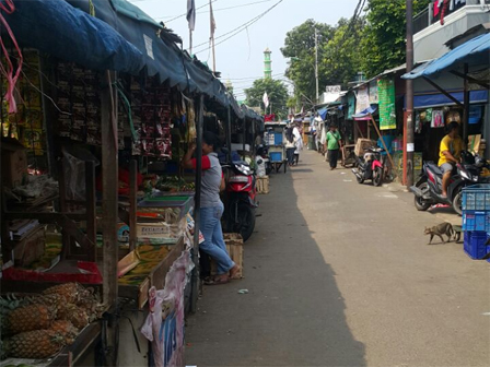 150 Pedagang Loksem Pisangan Lama Siap Masuk Pasar Enjo