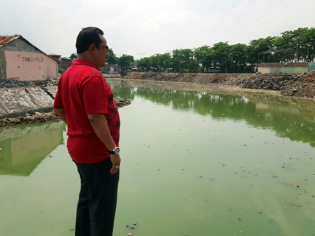 Pembangunan Waduk Rawabadung Rampung 100 Persen