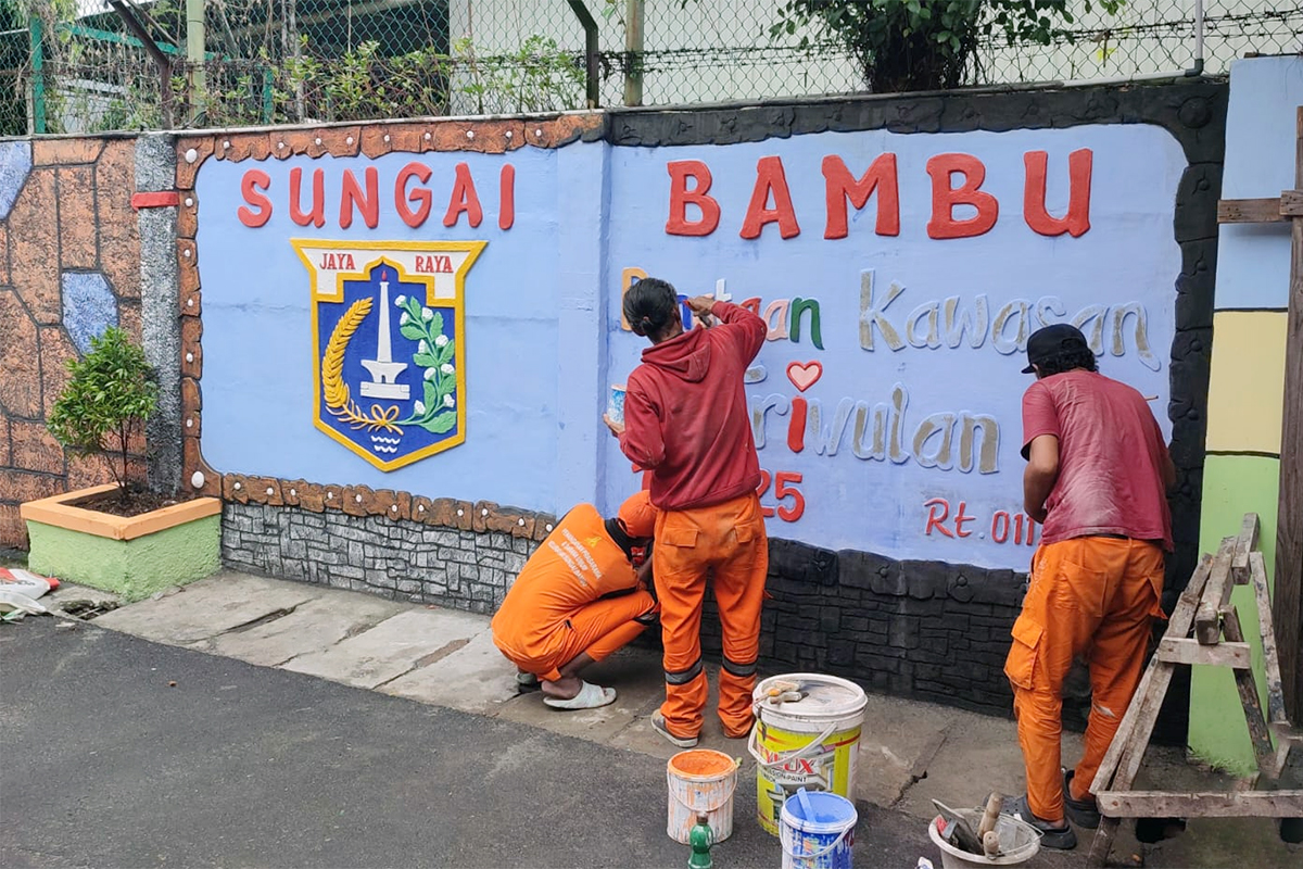 Penataan Kawasan Unggulan di Jalan Sungai Bambu III