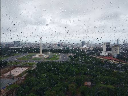 Sejumlah Wilayah di Jakarta di Prediksi Diguyur Hujan