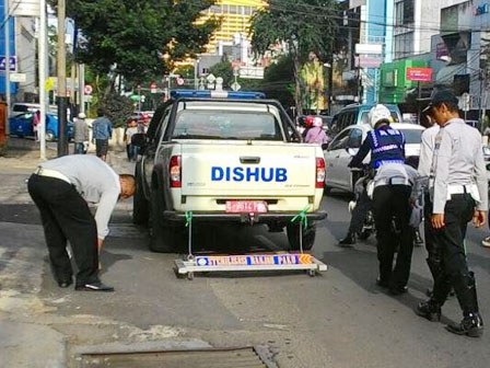 Empat Ruas Jalan di Jakpus Rawan Ranjau Paku 